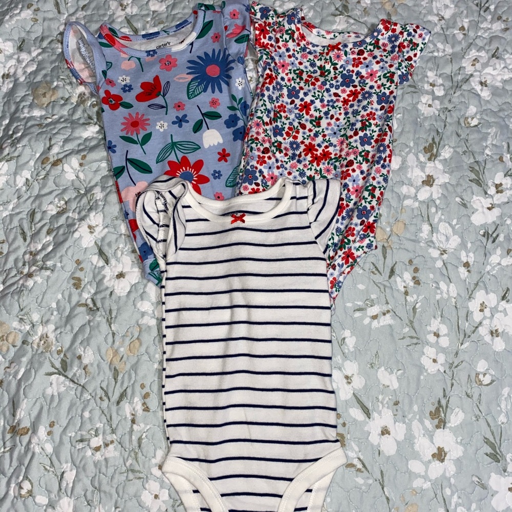 Baby girl onesie bundle